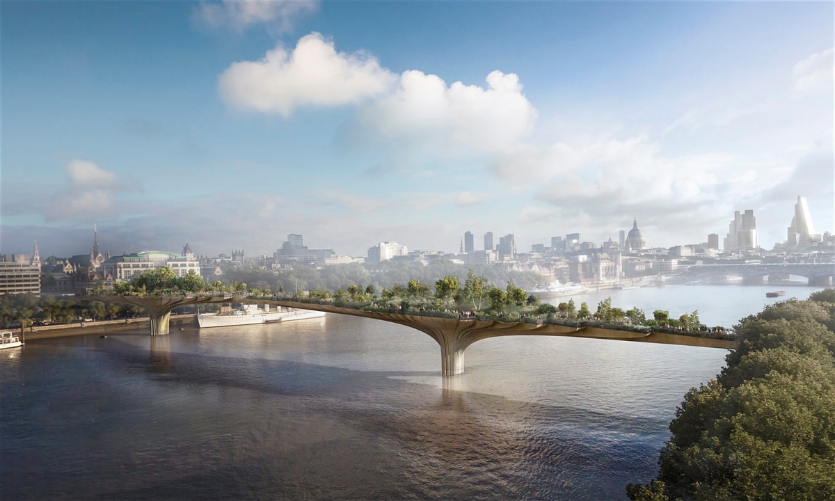 Thumbnail for Halt contest to design London Garden Bridge, says RIBA president